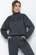Костюм Пульс жизни (серый) К12018 LT Collection