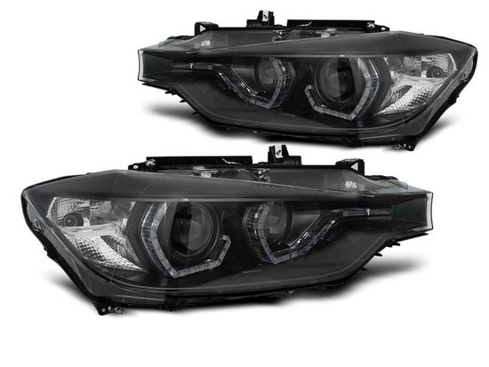 Фары ANGEL EYES LED DRL BLACK для BMW F30/F31 LCI 15-18