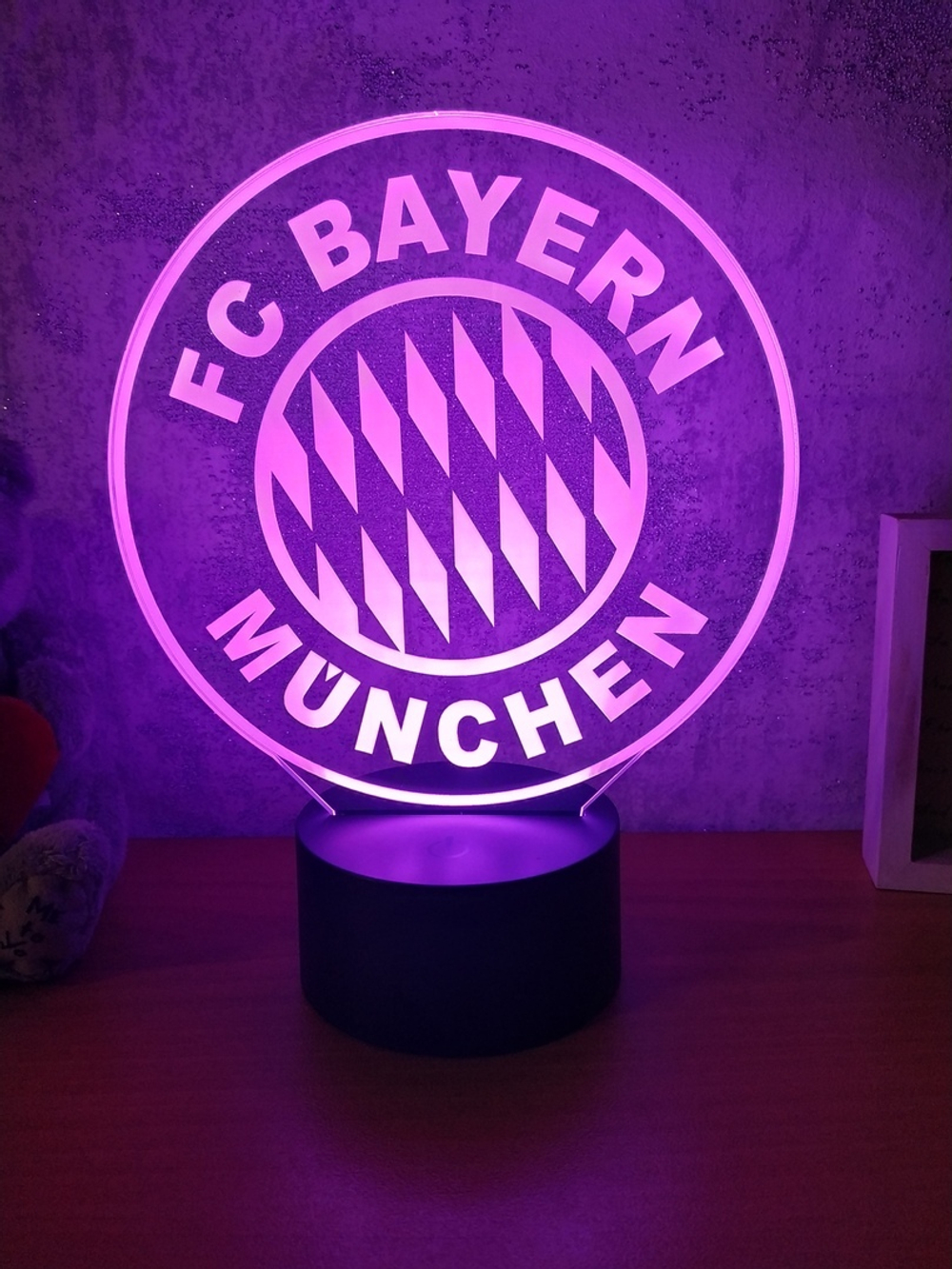 3D Светильник " FC Bayern München" (ФК Бавария)