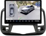 Магнитола для Nissan Teana J32 2008-2013 (ШГУ монохром, рамка тип 3) - Teyes CC3-2K-360 монитор 13" 2K QLED на Android 10, Быстрая, CarPlay, 4G SIM-слот, 4 камеры в комплекте