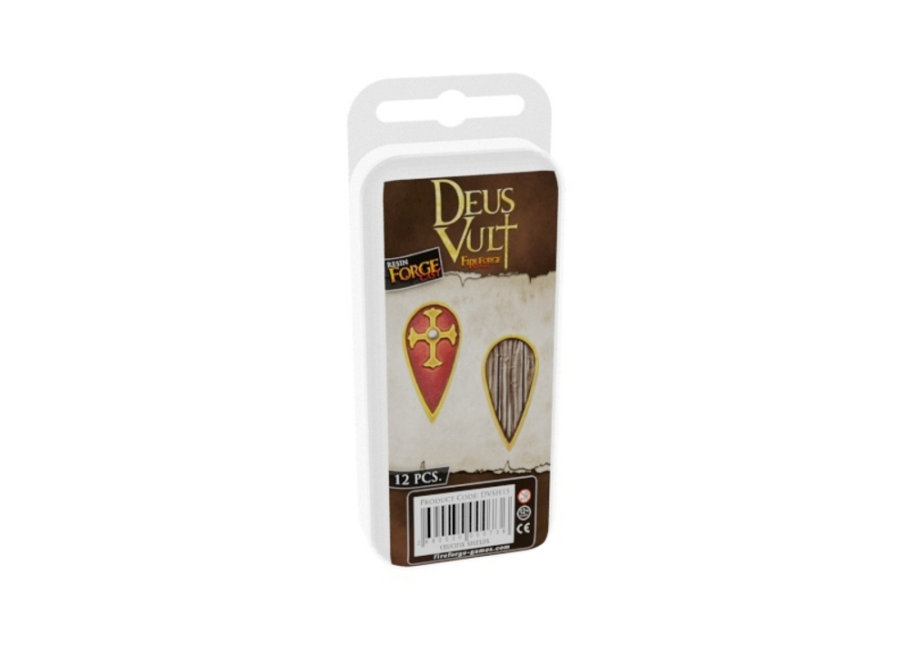 Crucifix Almond Shields (12pcs.)