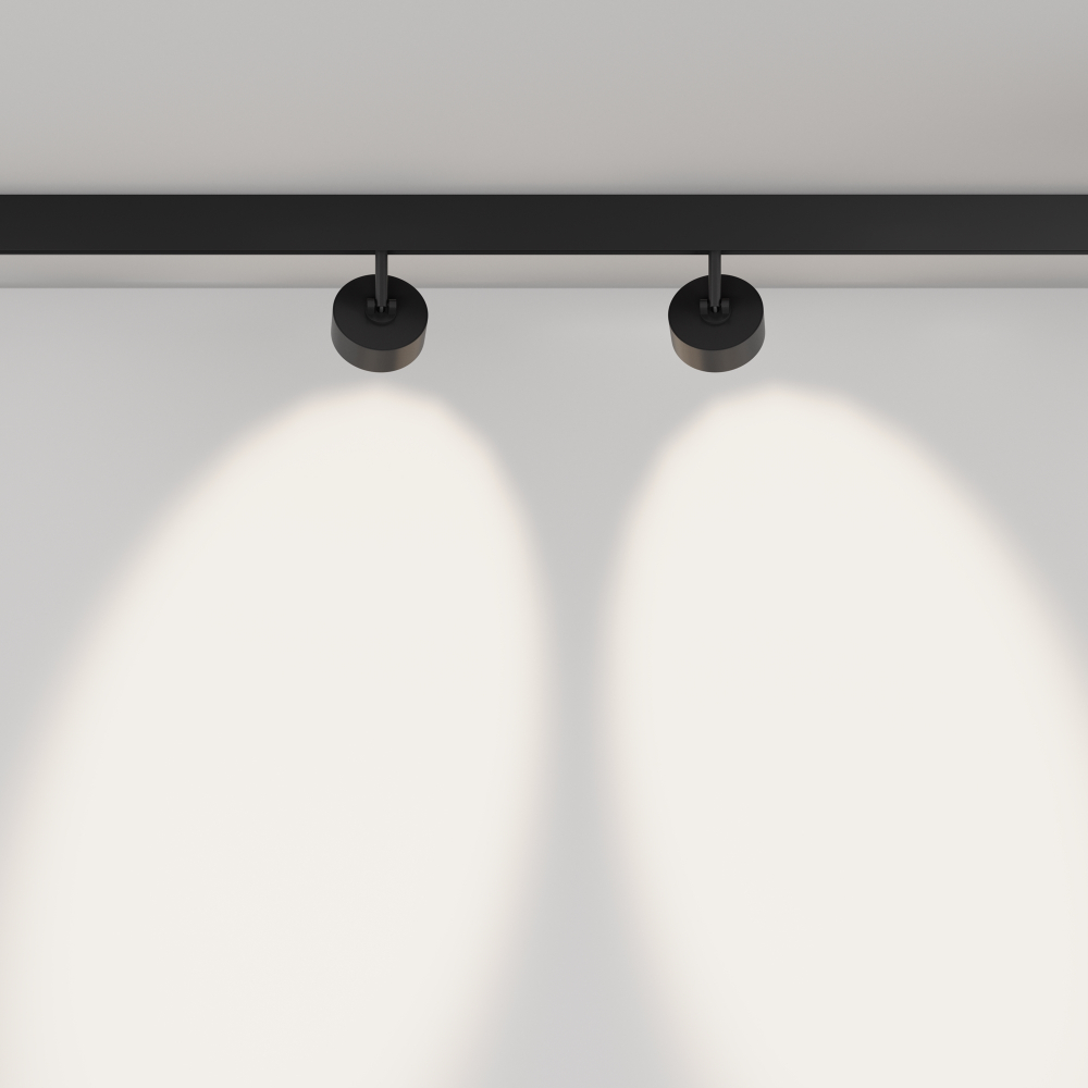 Магнитный трековый светильник Maytoni Exility Lens TR217-4-15WTW-DD-B