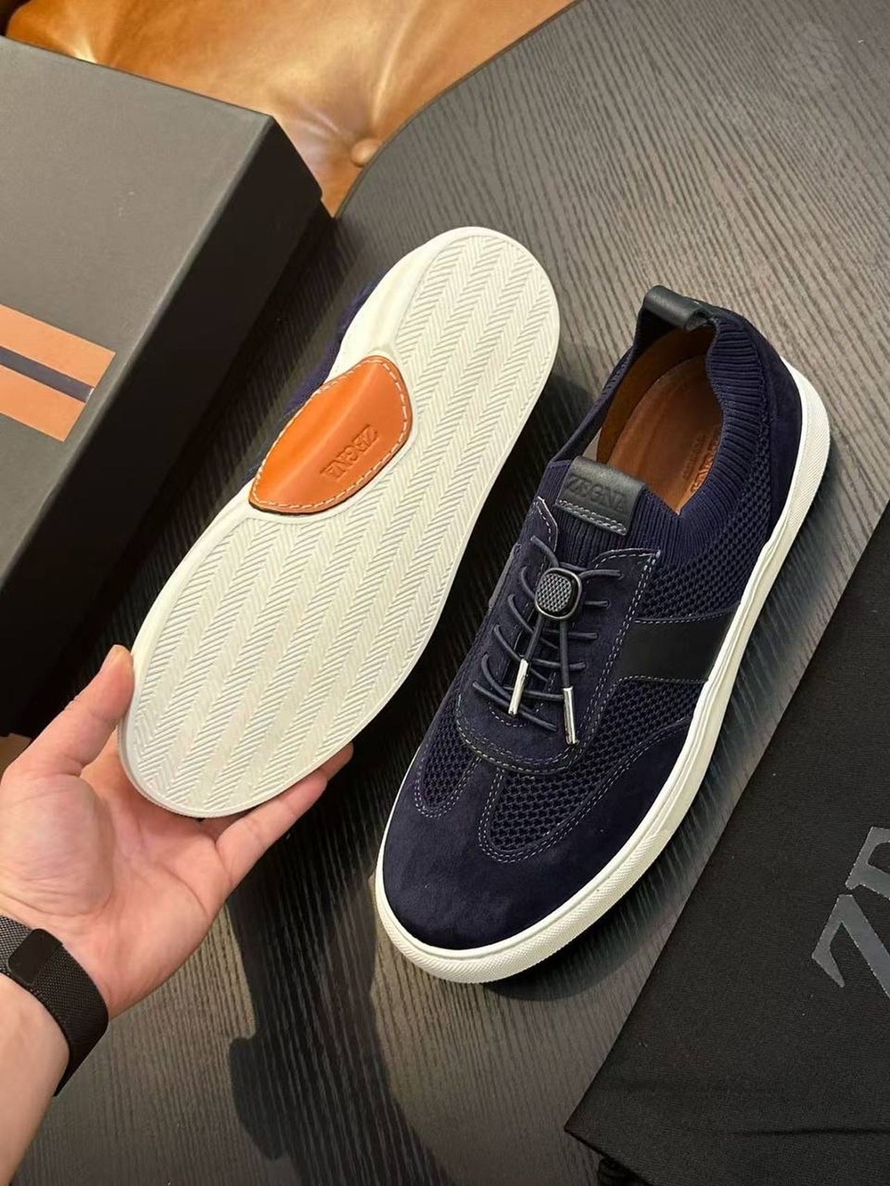 Кеды Zegna