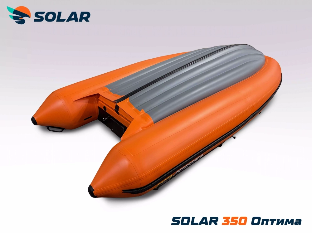 Лодка надувная моторная solar-350 к (оптима)