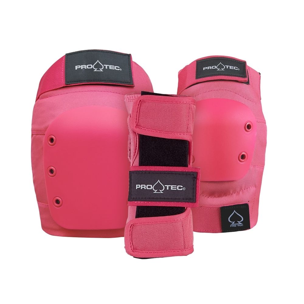 Защита комплект дет. (колени, локти, запястья) PRO-TEC Street Jr 3-Pack PINK