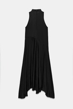 ДЛИННОЕ ПЛАТЬЕ В ГОРОШЕК — ZARA