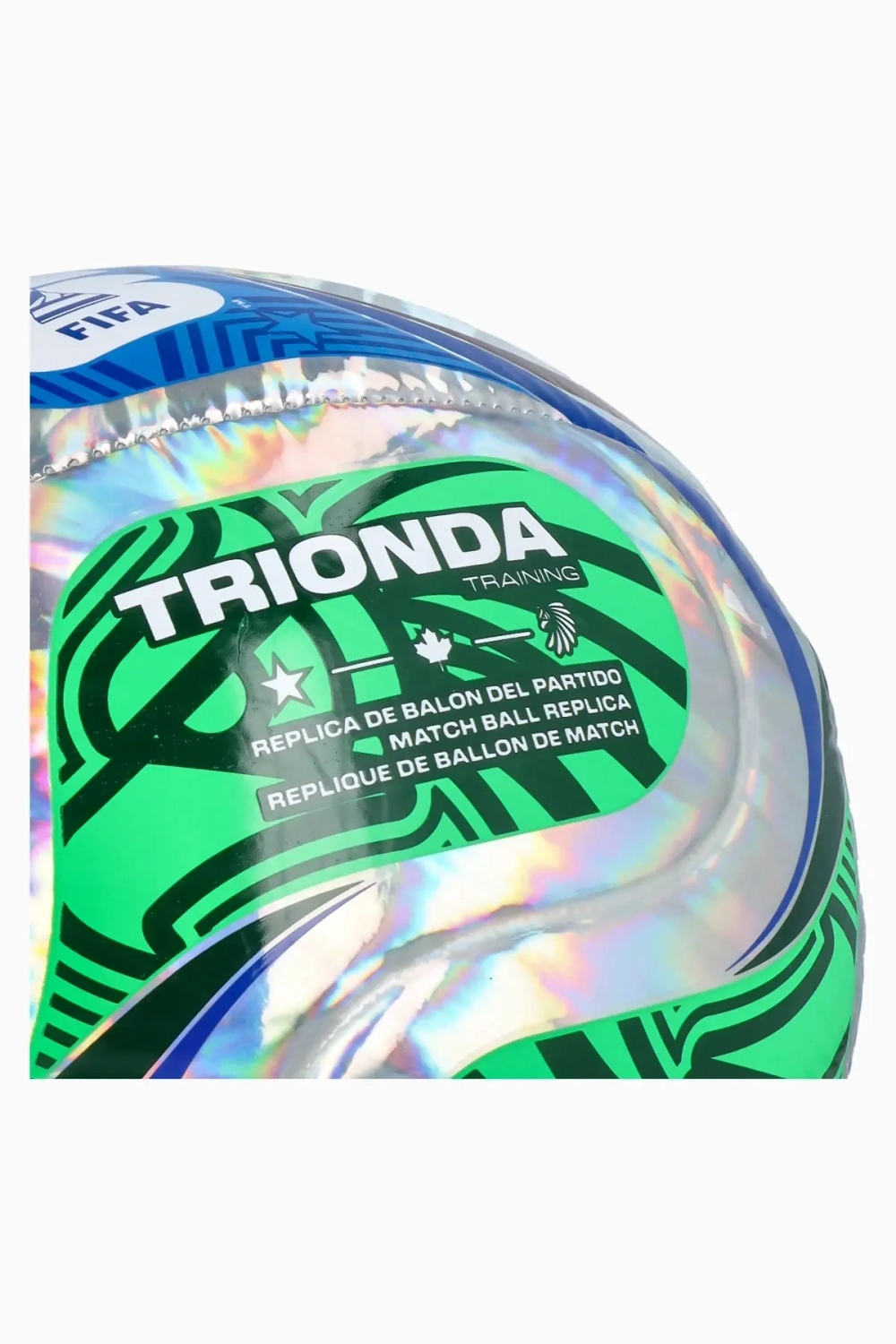 Футбольный мяч adidas Trionda World Cup 2026 Training Foil размер 5 - многоцветный