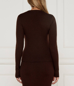 Хлопковый свитер maglia Pinko - коричневый(104020 A15S)
