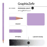 Карандаш ч/г НВ Graphix Zefir "Сиреневый" (BrunoVisconti)