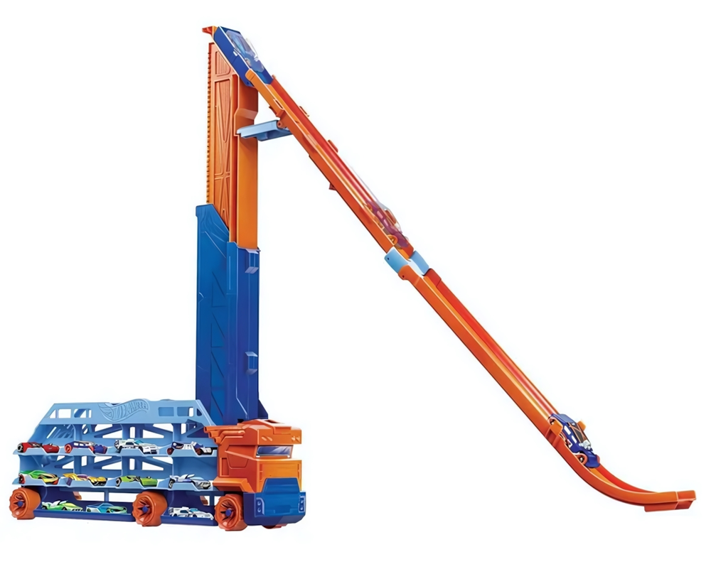 Hot Wheels Грузовик-автотрек Десантирование с воздуха (Mattel)