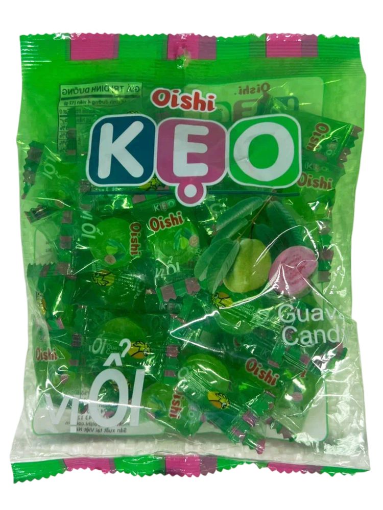 Конфеты леденцовые Oishi KEO со вкусом гуавы 85 г x 4 шт