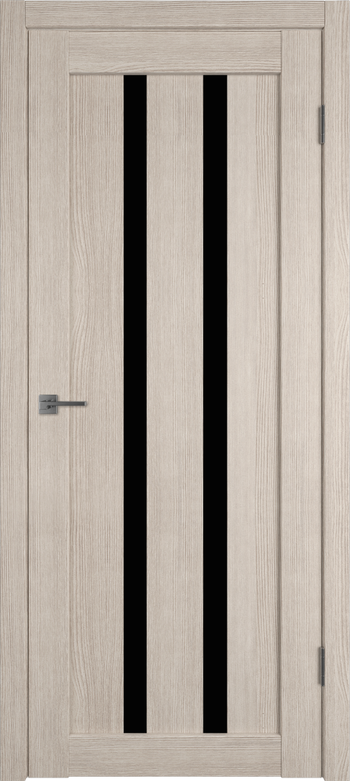 Дверь Atum 2 / Cappuccino / Black Gloss / Владимирские двери