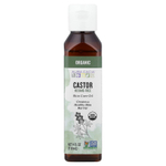 Aura Cacia, органическое масло для ухода за кожей, касторовое, 118 мл (4 жидк. унции)