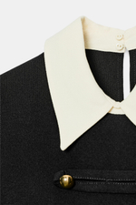 КОРОТКОЕ ПЛАТЬЕ С ДЕКОРАТИВНЫМИ ЗАСТЕЖКАМИ — ZARA