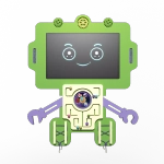 Интерактивная панель с бизибордом Service.Interactive "Робот", 24”