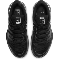 Детские теннисные кроссовки Nike JR Vapor X - black/white/volt