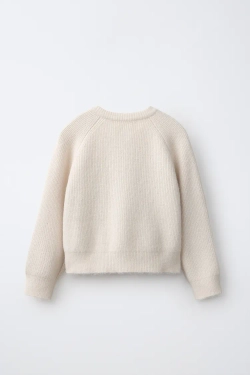 ZARA КАРДИГАН, ЭКРЮ