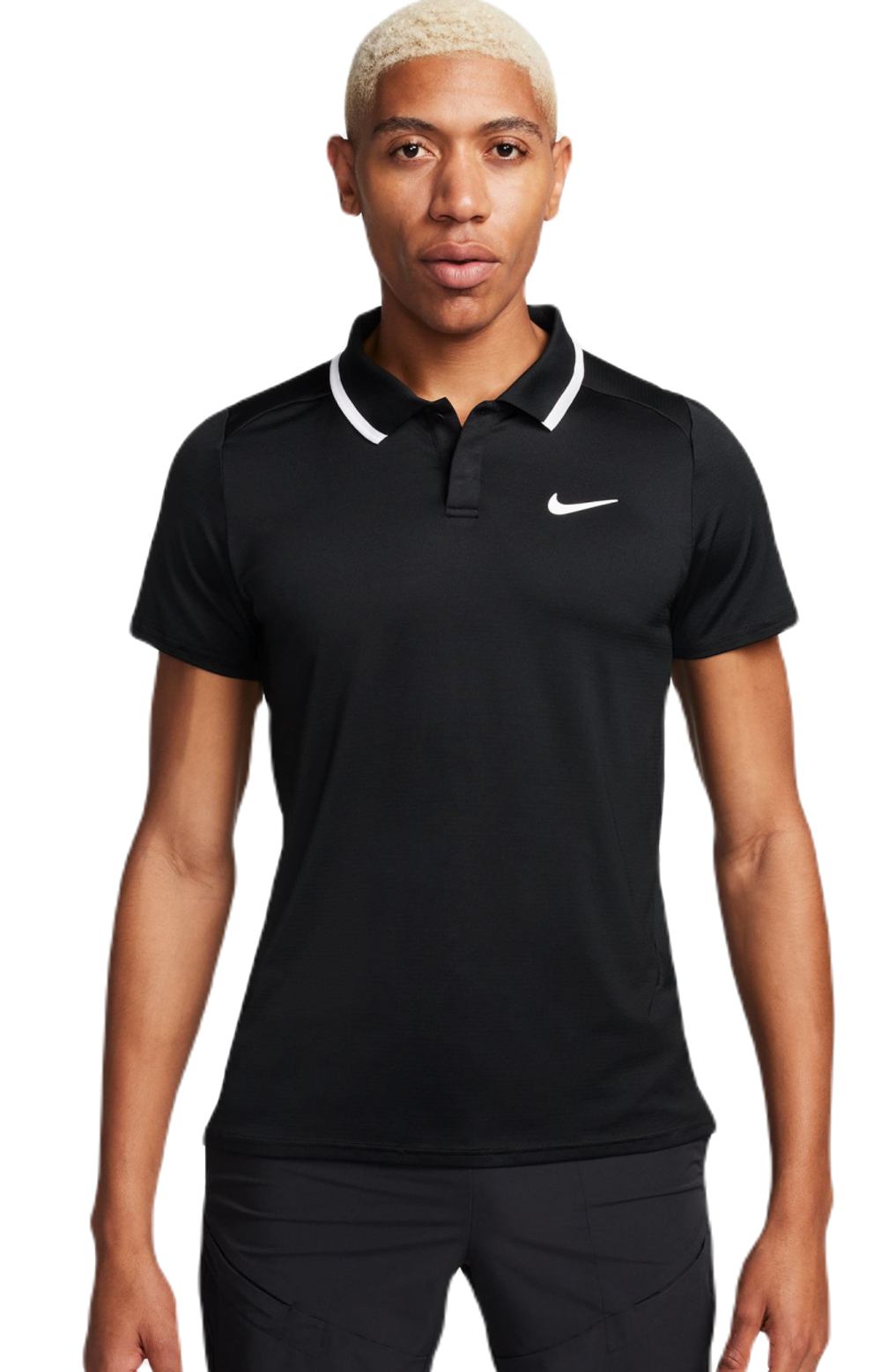 Мужское теннисное поло Nike Court Dri-Fit Advantage Polo - черный