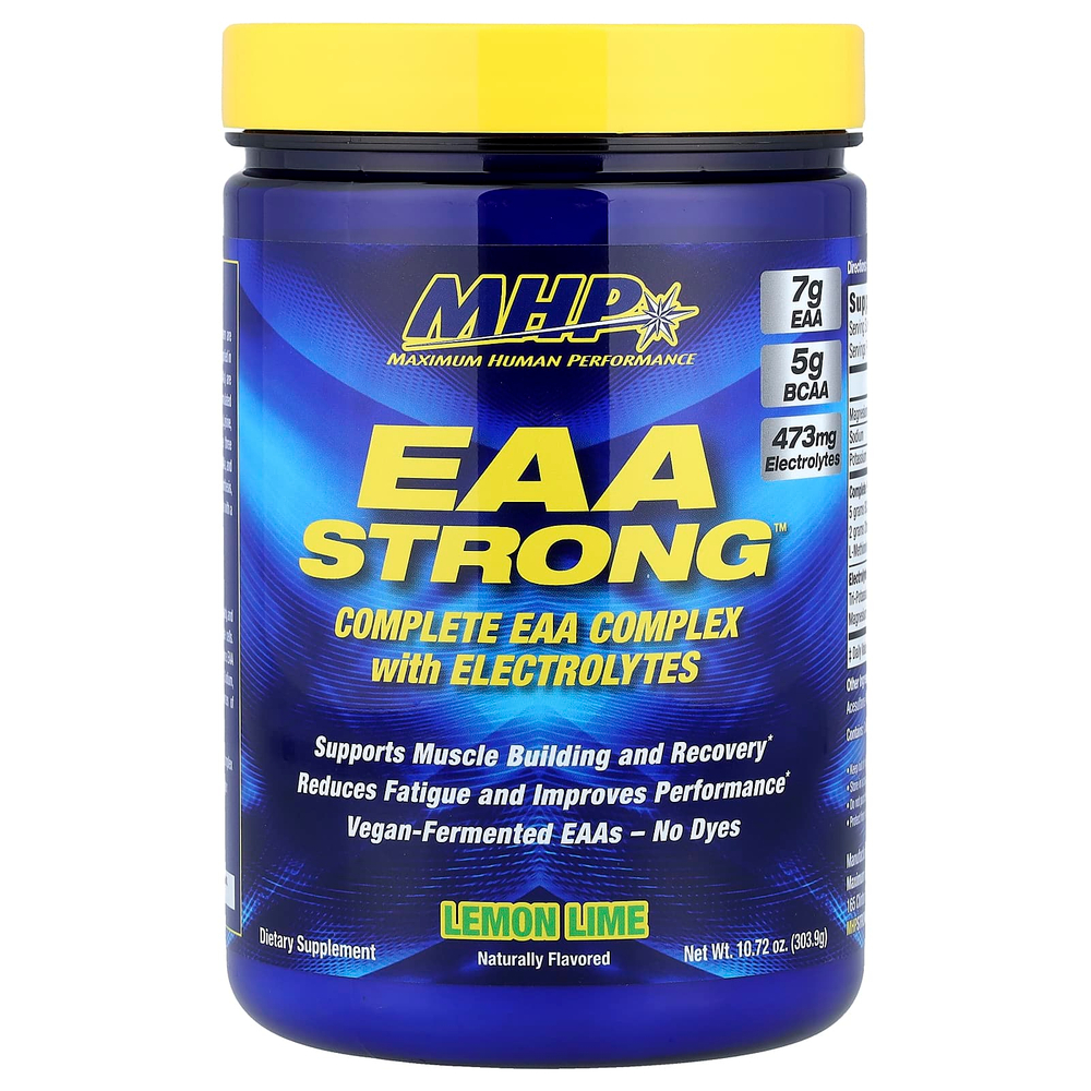 MHP, EAA Strong™, со вкусом лимона и лайма, 303,9 г (10,72 унции)