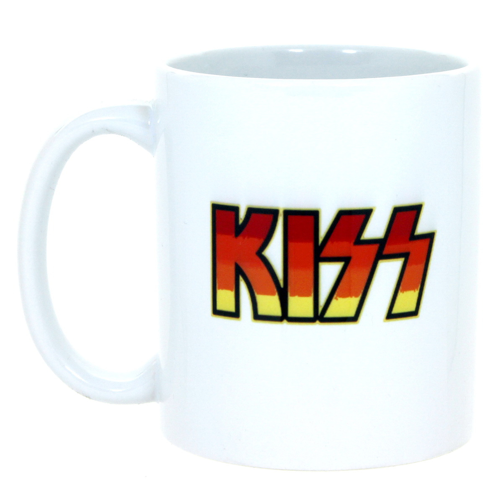 Кружка KISS группа/надпись (668)