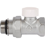 Клапан балансировочный прямой STOUT - 1/2" (ВР/НР-американка, PN10, Tmax 120°C, с самоуплотнением)