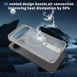 Прозрачный чехол Mesh Pro Magnetic Case для Google Pixel 10/Pixel 10 Pro