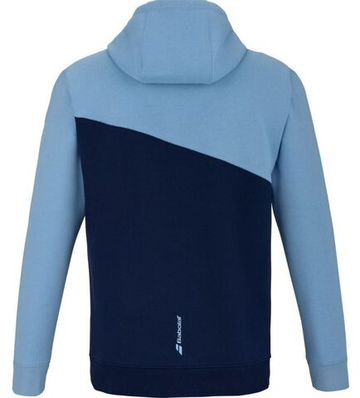 Мужская теннисная кофта Babolat Drive Hood Sweat Men - drive heritage blue