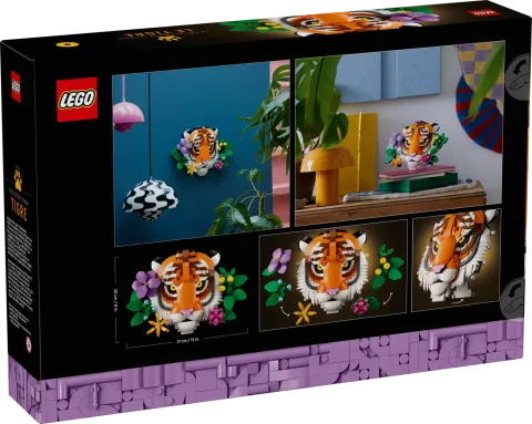 Конструктор LEGO ART 31217 Коллекция представителей фауны - Тигр