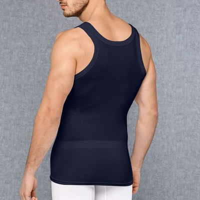 Классическая мужская майка Doreanse Ribbed Modal (Размер: L) (Цвет: темно-синий)