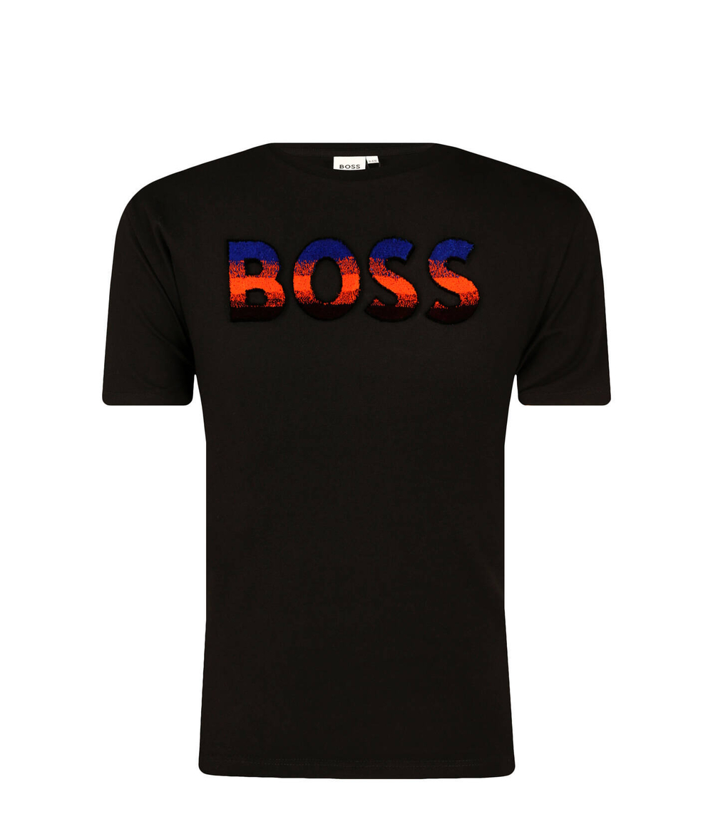Футболка BOSS Kidswear - черный(J25O77)