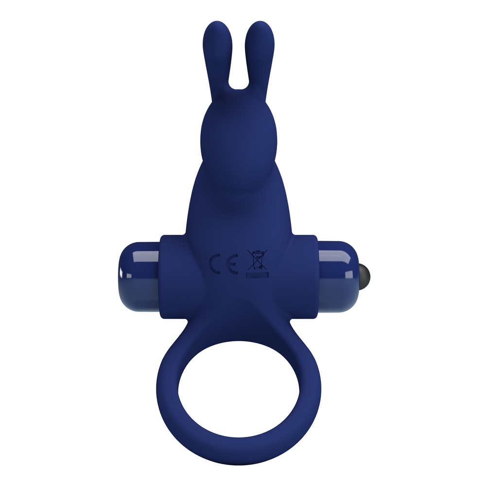 Pretty Love Vibrant Penis Ring I Эрекционное виброкольцо с клиторальным кроликом BI-210204
