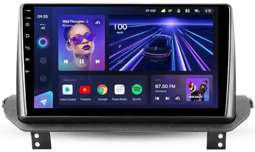 Магнитола для Mitsubishi Outlander 4 2021+ (штатная КЗВ) - Teyes CC3 монитор 10" QLED на Android 10, Быстрая, CarPlay, 4G SIM-слот