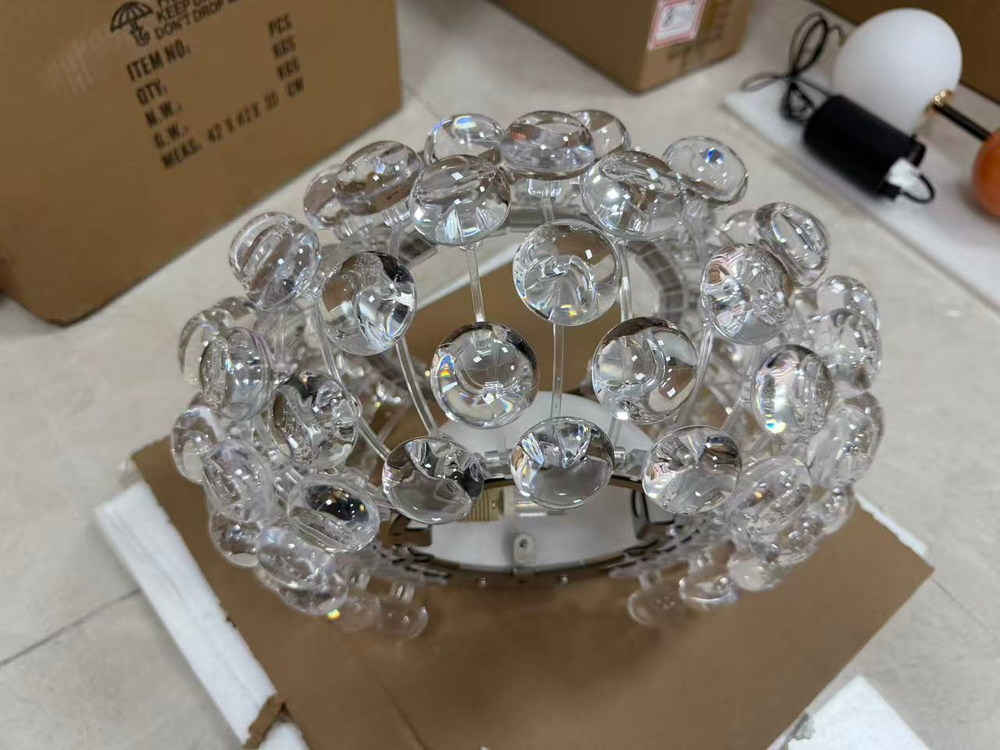 Wall design lamp CABOCHE piccola by Foscarini (Clear)