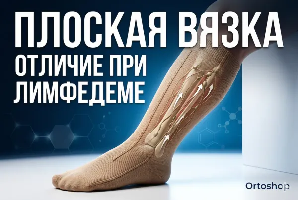 Лимфедема и слоновость ног: почему обычные чулки не помогут и как выбрать трикотаж плоской вязки