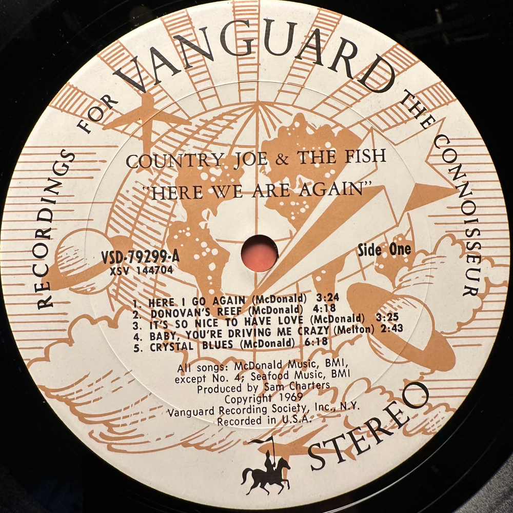 Country Joe And The Fish - Here We Are Again (США 1969г.)