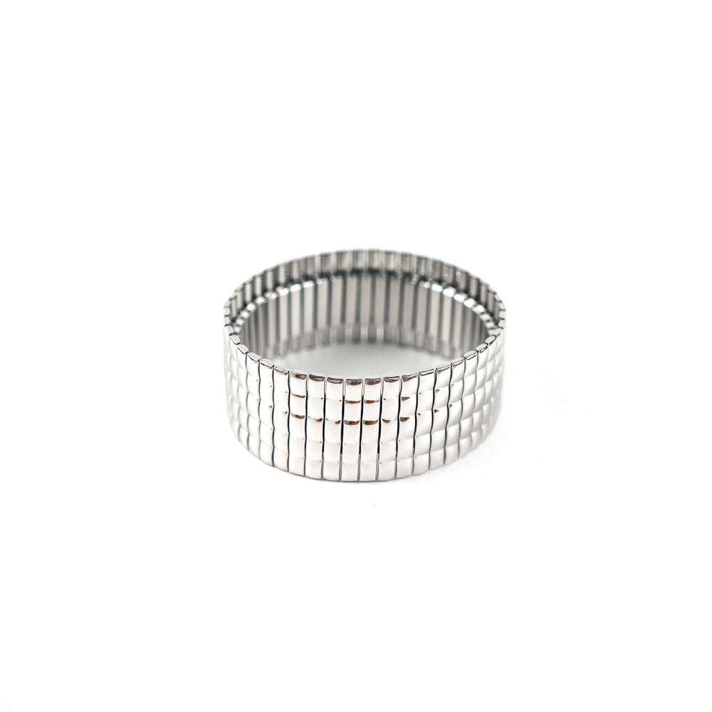 Браслет ШИРОКИЙ КВАДРАТ silver