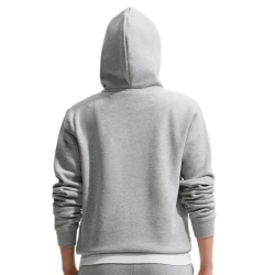 Женская Кофта теннисная Nike Studio Fleece Medium Weight Full Zip - dark grey heather/sail