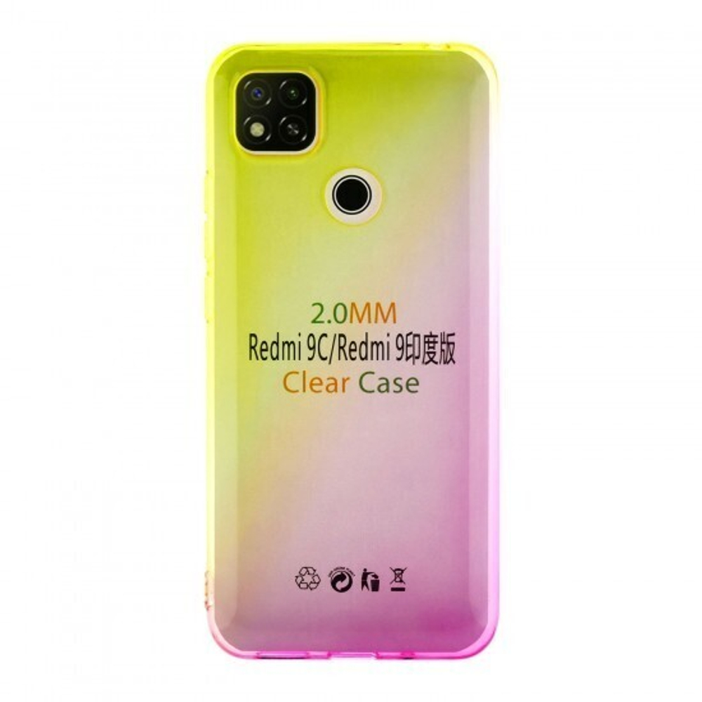 Чехол для Xiaomi Redmi 9C Градиент, ТПУ, 012965