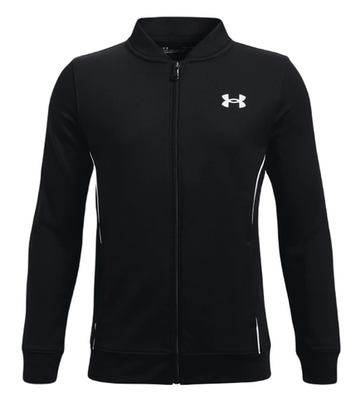 Кофта для мальчика теннисная Under Armour UA Pennant 2.0 FZ - черный