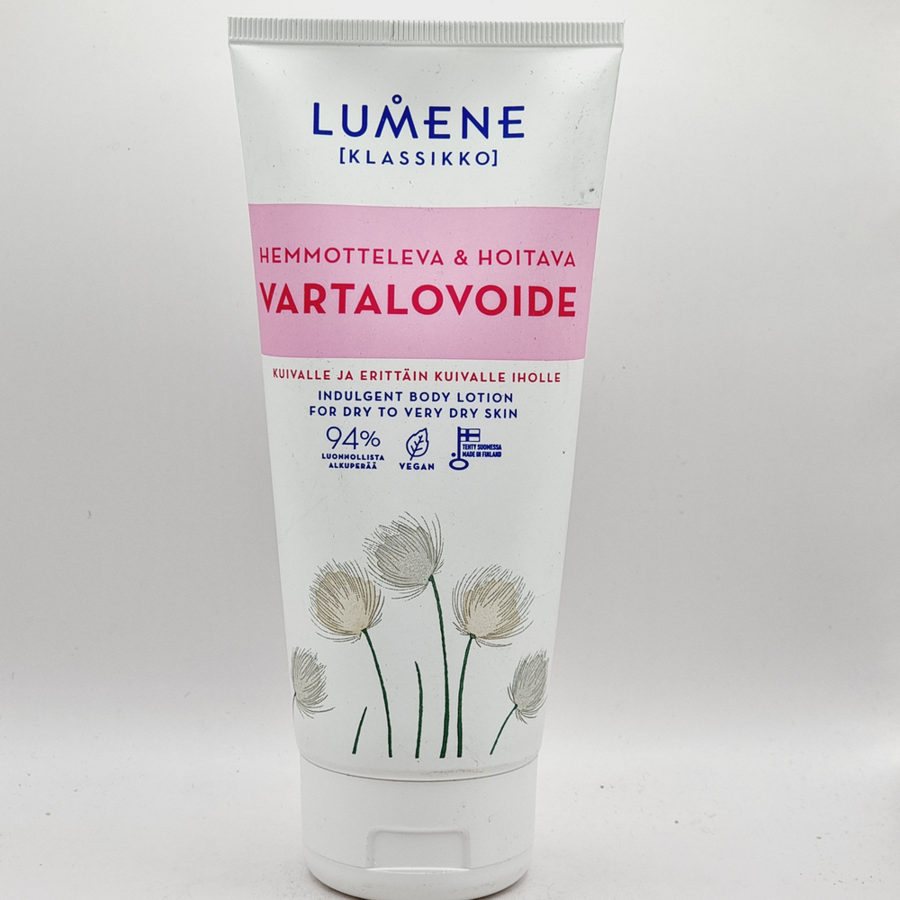 Lumene Крем для тела для сухой и очень сухой кожи, Hemmotteleva & hoitava, 200 мл (из Финляндии)