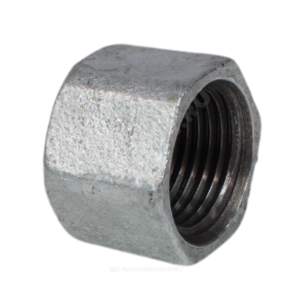 Заглушка чугун оц Ду 32 (1 1/4") ВР Fittex PLUS