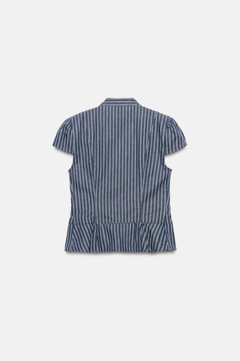 ТОП В ПОЛОСКУ С ПУГОВИЦАМИ — ZARA