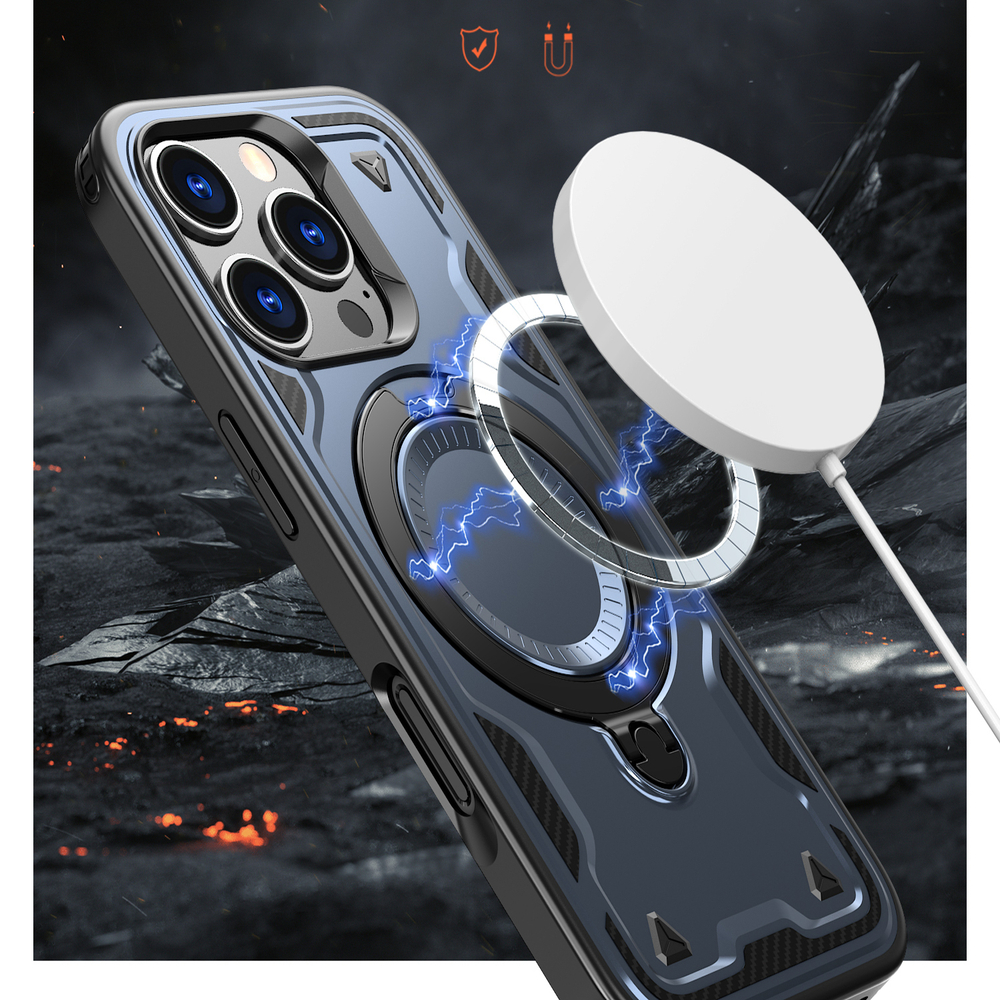 Чехол Magneto Case с кольцом для iPhone 16 Pro