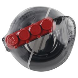 Удлинитель силовой ЭРА UK-4e-3x1,5-50m-IP44(KG) с заземлением 4 розетки каучук 50м КГ 3х1,5мм2 IP44 | Электротовары
