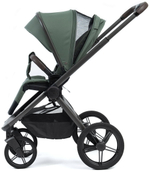 Детская коляска Peppy Monaco Thermo 3 в 1 с автокреслом Verona Black Green