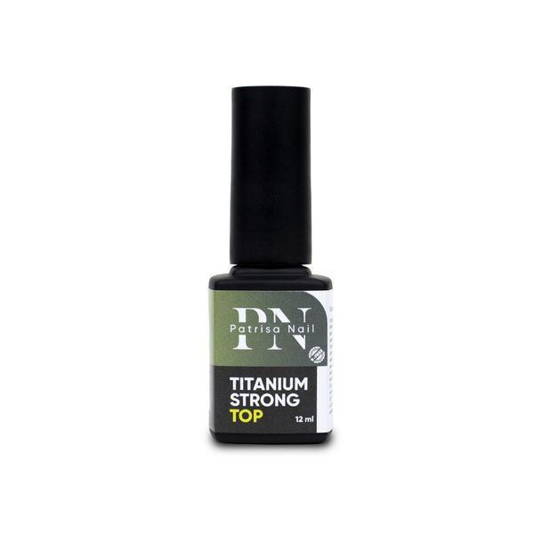 Patrisa Nail, Топ-гель без липкого слоя Titanium Strong Тоp 12 мл