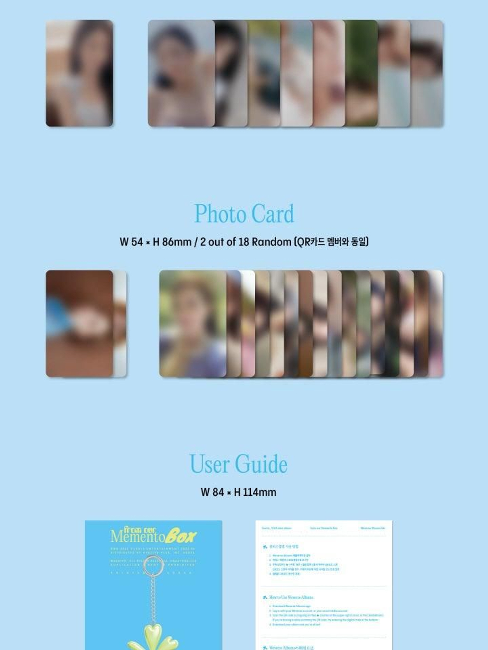Альбом fromis_9 - from our Memento Box 5th Mini Album WVS ALBUMS Version