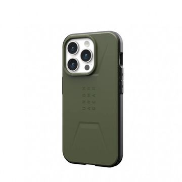 Чехол с поддержкой MAGSAFE Uag Civilian для iPhone 15 Pro MAX 6.7", цвет оливковый (Olive Drab)