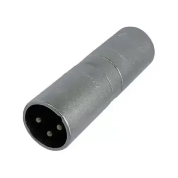 Neutrik NA3MM адаптер-переходник, 3-контактный XLR Male «папа» <-> 3-контактный XLR Male «папа»