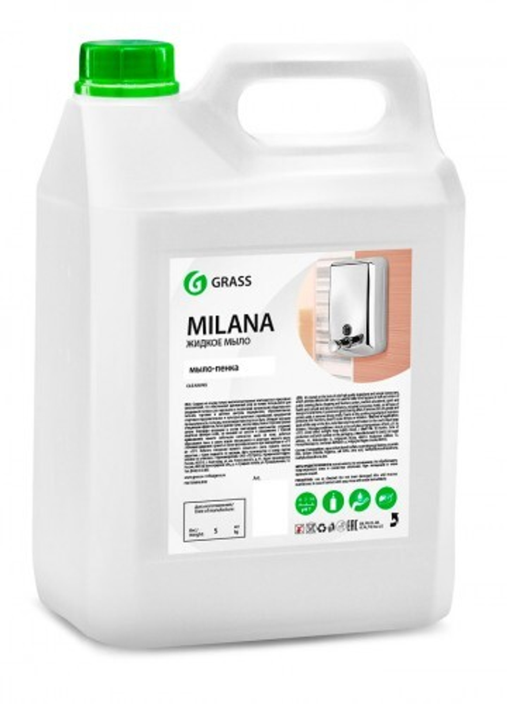 GraSS Мыло-пенка жидкое GraSS Milana 5л
